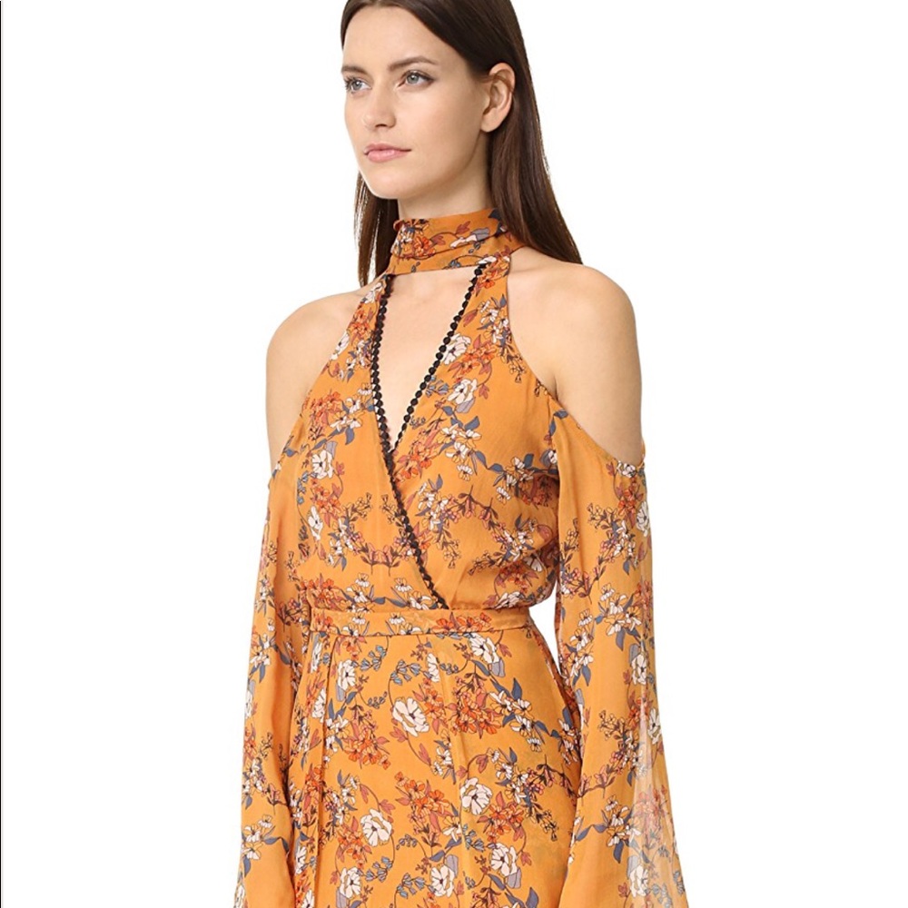 Nicholas wrap dress 🔥 silk, open shoulders - Picture 5 of 5